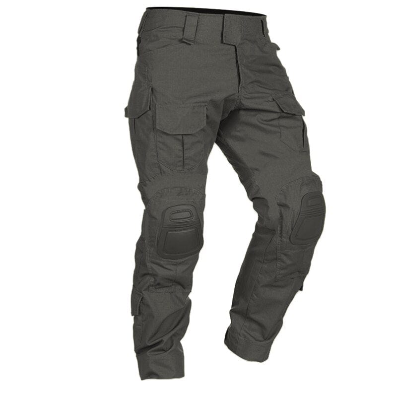 ACTION AIRSOFT 0 Gray / S (55kg-65kg) Pantalon combat genouillères OTS