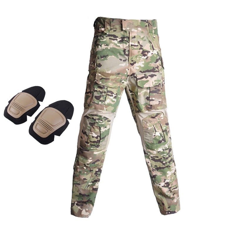 ACTION AIRSOFT 0 Multicam / S 50-60kg Pantalon combat Warrio Tactical Swat