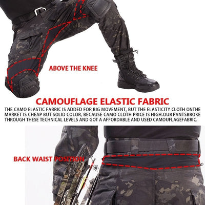 ACTION AIRSOFT 0 Pantalon combat Warrio Tactical Swat