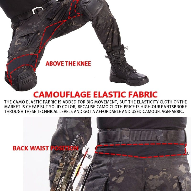 ACTION AIRSOFT 0 Pantalon combat Warrio Tactical Swat