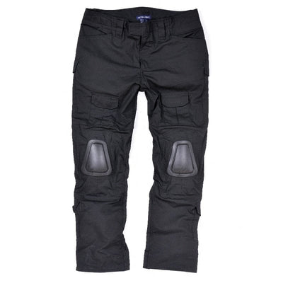 LEGEND AIRSOFT 0 Pantalon militaire avec genouillères BDU YOS noir