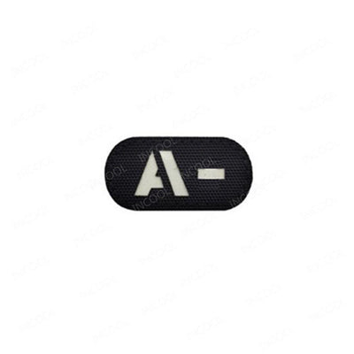 ACTION AIRSOFT 0 Glow In Dark A Neg Patch A+ B+ AB O+ réfléchissant