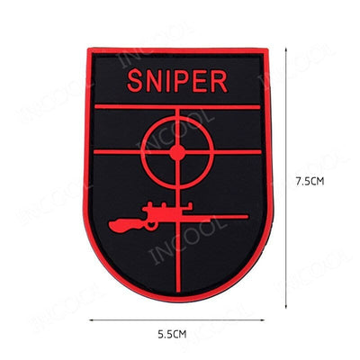 LEGEND AIRSOFT 0 14 PVC Pas de boucle Patch brodé emblème militaire PVC