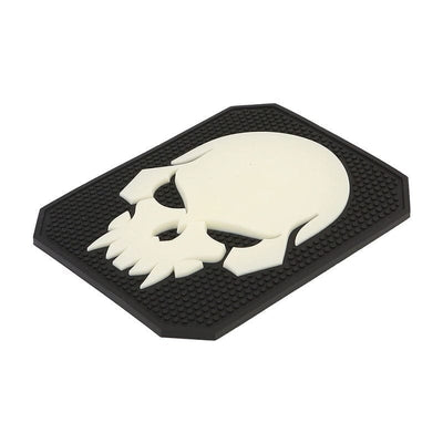 ACTION AIRSOFT 0 Blanc Patch crâne PVC autocollant EM5550