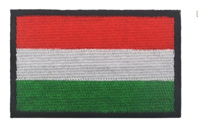 ACTION AIRSOFT 0 Hongrie Patch drapeau national tissu