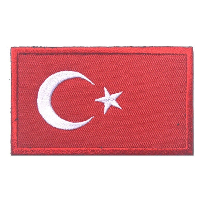 ACTION AIRSOFT 0 Turquie Patch drapeau national tissu