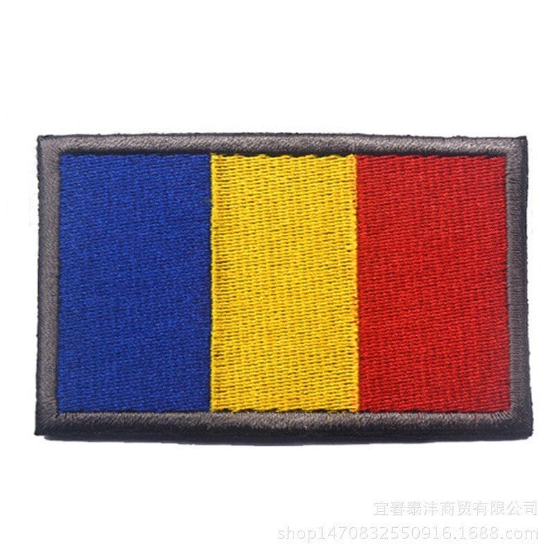 ACTION AIRSOFT 0 Roumanie Patch drapeau national tissu