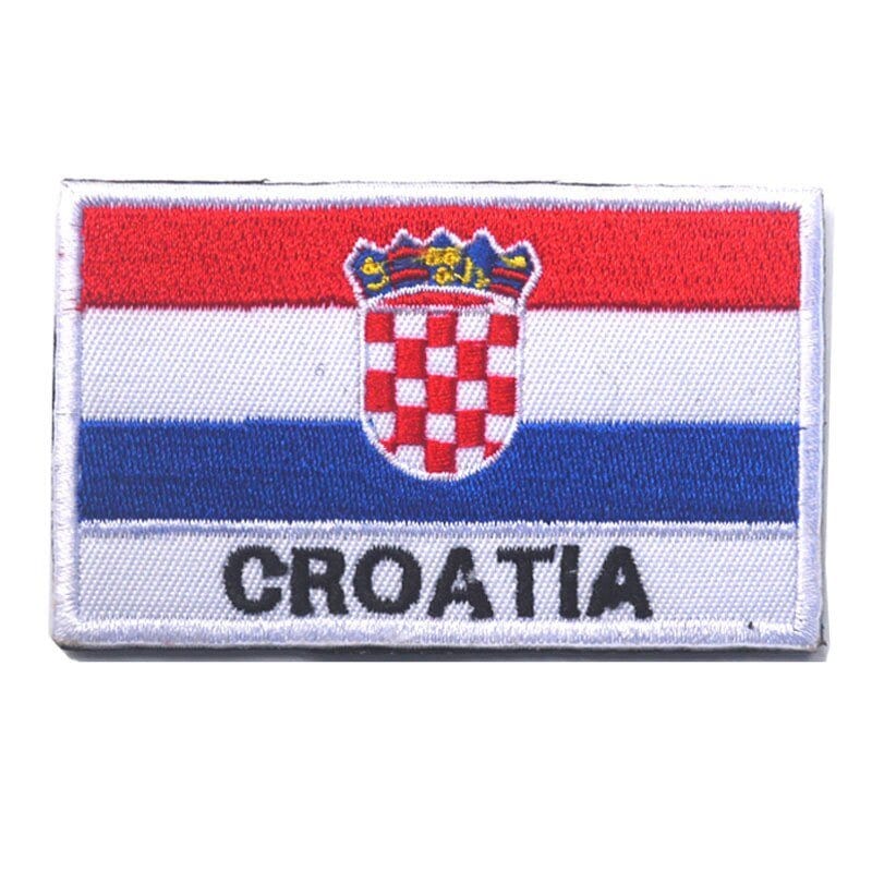 ACTION AIRSOFT 0 Croatie Patch drapeau national tissu