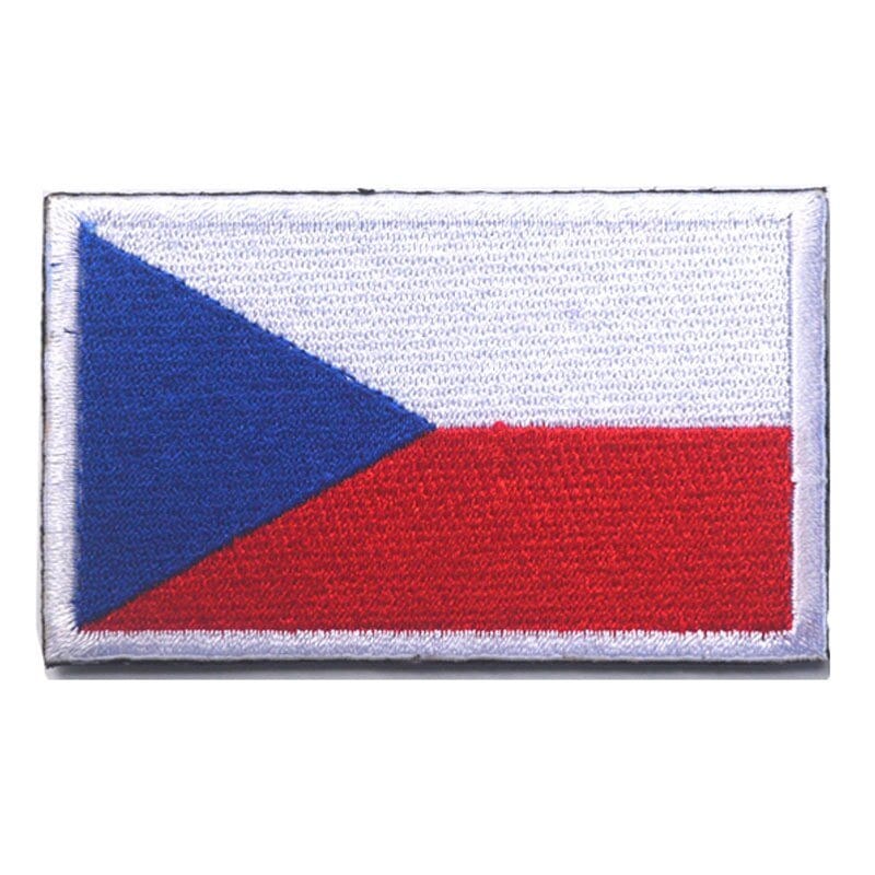 ACTION AIRSOFT 0 République Tchèque Patch drapeau national tissu