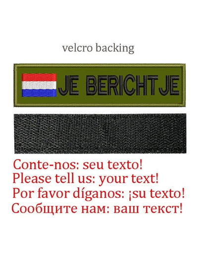 LEGEND AIRSOFT 0 Pays bas-Velcro Patch drapeau nom personnalisé uniforme