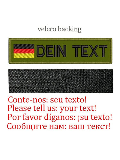 LEGEND AIRSOFT 0 Allemagne-Velcro Patch drapeau nom personnalisé uniforme