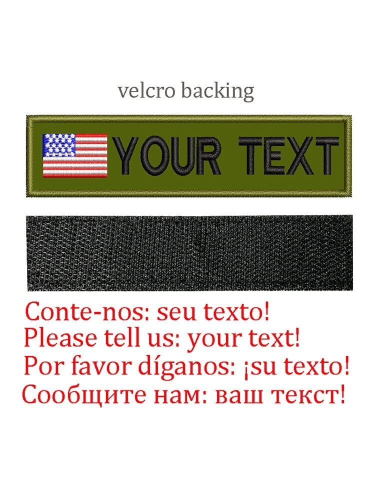 LEGEND AIRSOFT 0 US-Velcro Patch drapeau nom personnalisé uniforme