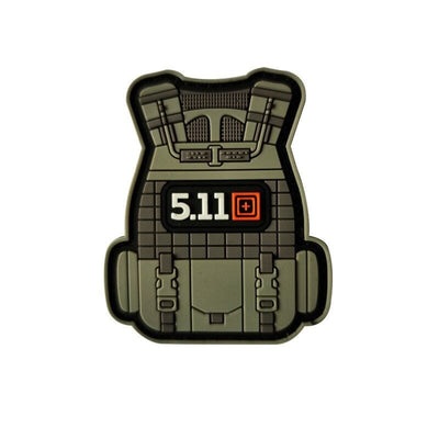 ACTION AIRSOFT 0 1 (8.5 x 7 cm) Patch gilet tactique 3D 5.11