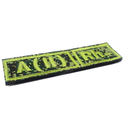 ACTION AIRSOFT 0 A- (Vert) Patch groupe sanguin B AB A O (I) Rh