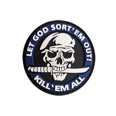 LEGEND AIRSOFT 0 39 PVCblue Patch lumineux PVC Swat OPS