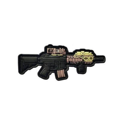 LEGEND AIRSOFT 0 7 Patch militaire 3D forme d'arme