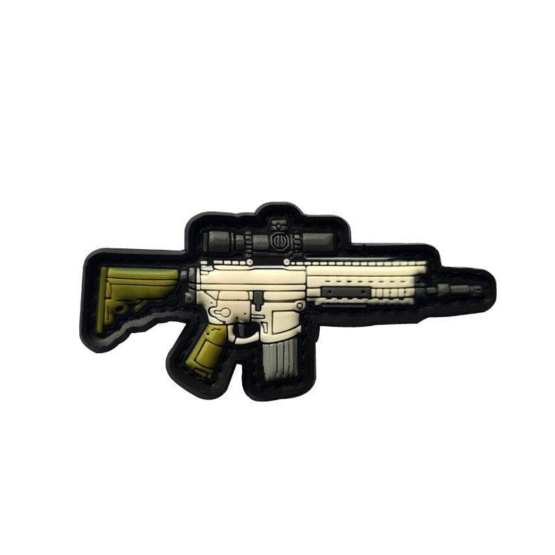 LEGEND AIRSOFT 0 3 Patch militaire 3D forme d'arme