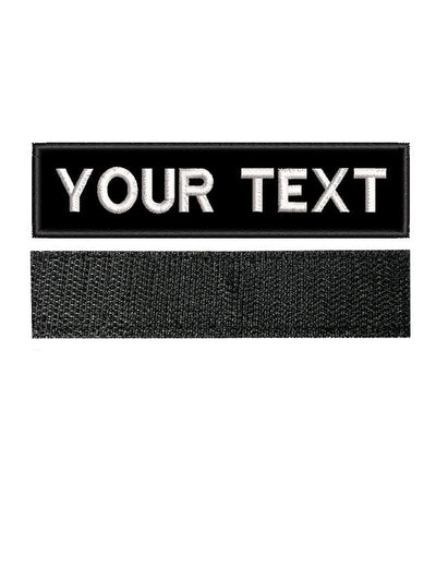 LEGEND AIRSOFT 0 Noir - Velcro Patch texte personnalisable militaire