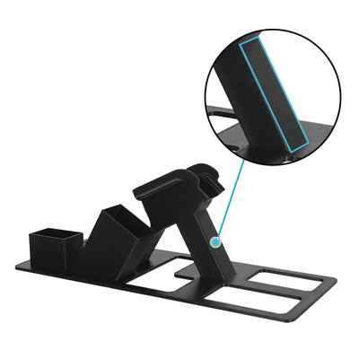 Plastic Pistol Display Stand with Magazine Holder Airsoft Gun Holder Handgun Support Pistol Storage Rest Tactical G17 G19 Rack