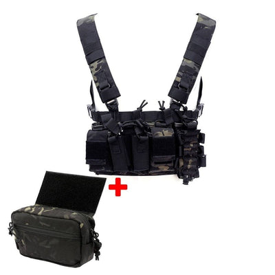 LEGEND AIRSOFT 0 Multicam noir Plate-forme Chest Rig Seal