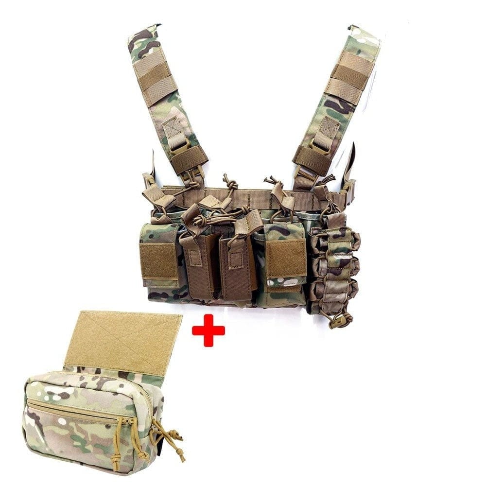 LEGEND AIRSOFT 0 Multicam Plate-forme Chest Rig Seal