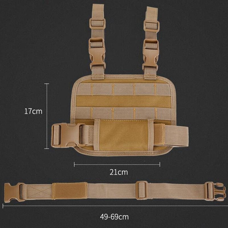 ACTION AIRSOFT 0 Plate-forme holster jambe tombante MOLLE