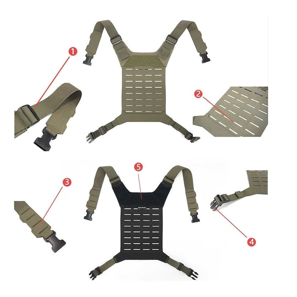 ACTION AIRSOFT 0 Plate-forme poitrine D3 SS MK