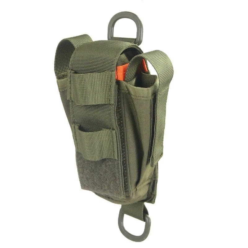 eventoloisirs 0 Vert olive Pochette crochet multifonction Molle