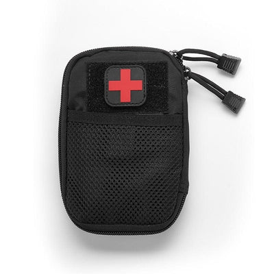 LEGEND AIRSOFT 0 Black Pochette médicale militaire avec filet S3S