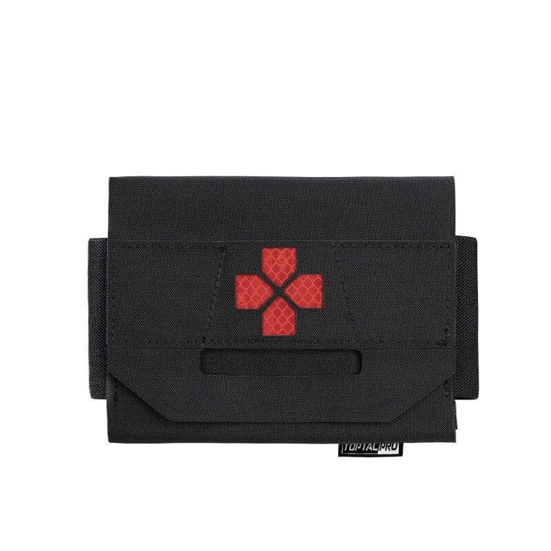 ACTION AIRSOFT 0 Black Pochette médicale Molle TOPTACPRO