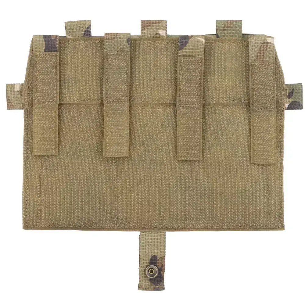 Pochette modulable à rabat avant |   Porte-capacité 3-Magazine |   Accessoire de gilet Compatible MBAV pour Airsoft