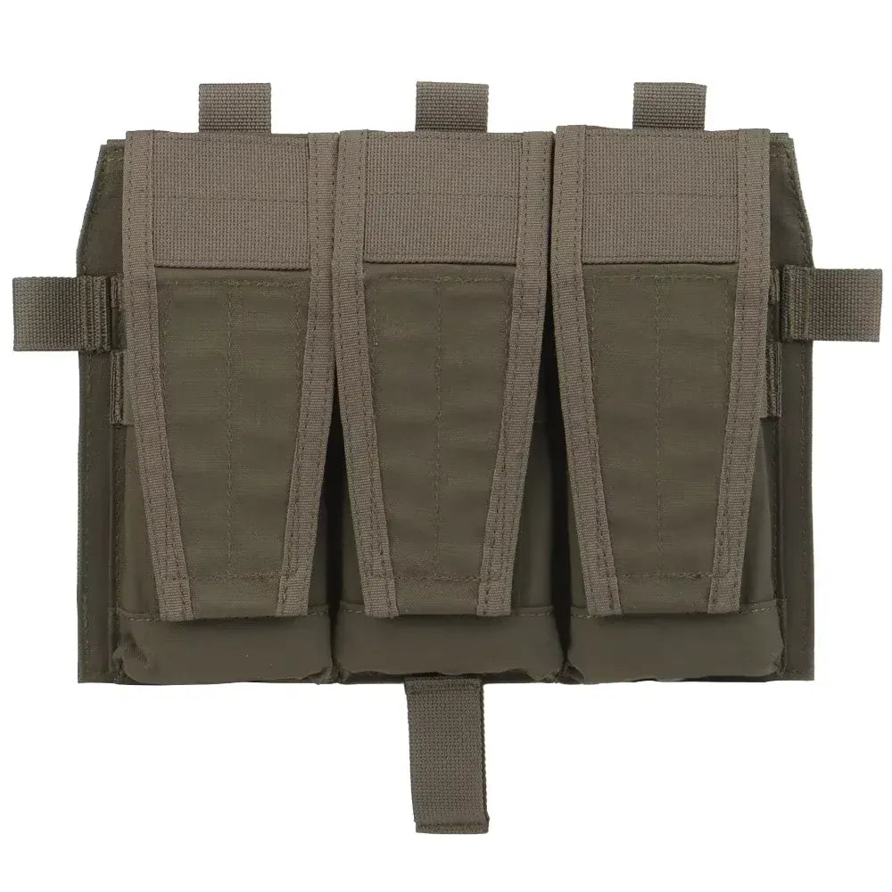 Pochette modulable à rabat avant |   Porte-capacité 3-Magazine |   Accessoire de gilet Compatible MBAV pour Airsoft VE-69-ACC-04-RG