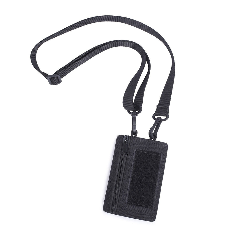 ACTION AIRSOFT 0 Noir Pochette porte-carte EDC sangle épaule