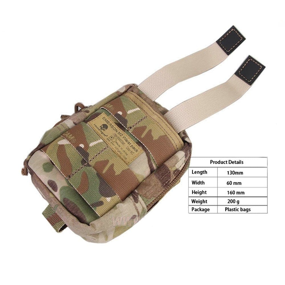 LEGEND AIRSOFT 0 Pochette zipée M2 Molle EM8339