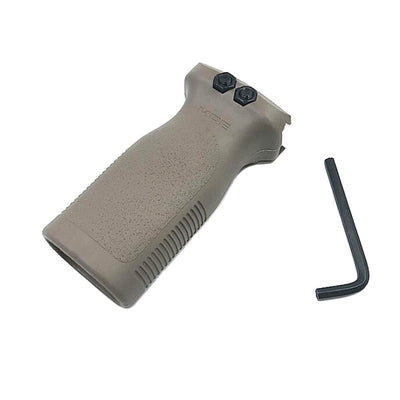 ACTION AIRSOFT 0 RVG-Marron Poignée pliable compact ABS M4 M16 AR15