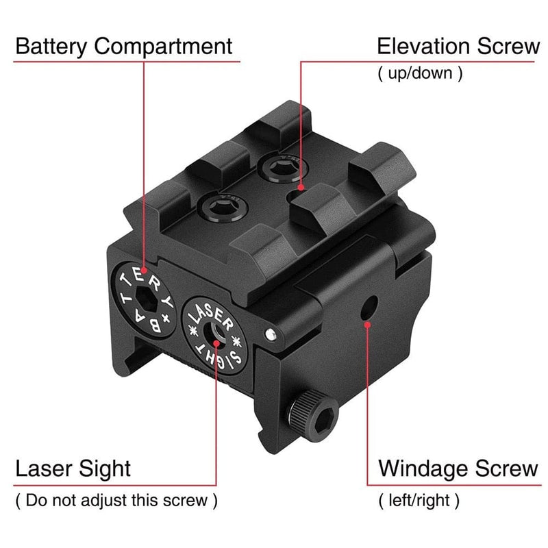 ACTION AIRSOFT 0 Pointeur laser rouge Weaver Arrson