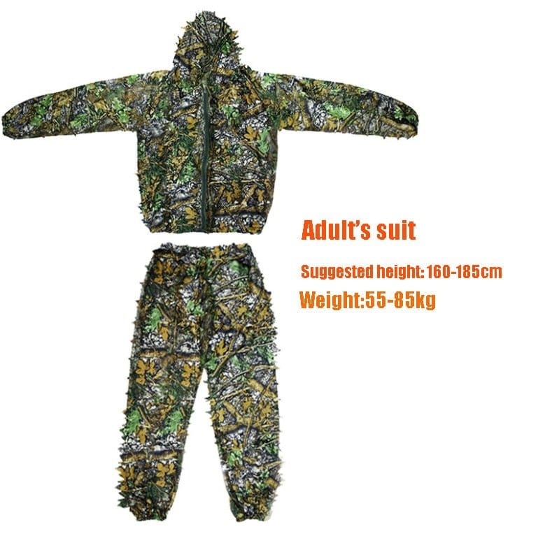 ACTION AIRSOFT 0 Adulte (160-185 cm) Poncho 3D Forest LandKing ST