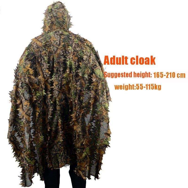 ACTION AIRSOFT 0 Adulte (165-210 cm) Poncho 3D Forest LandKing ST