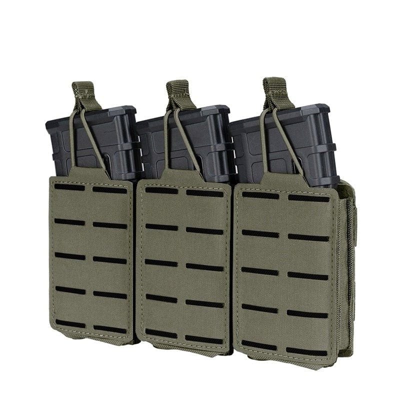 eventoloisirs 0 Olive Porte-chargeur 5.56 triple LSR Molle