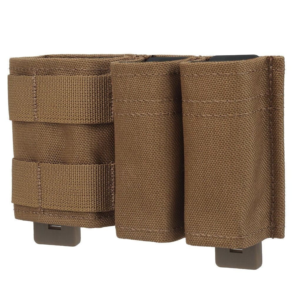 Porte-chargeur 9mm 5.56 Kydex Tan / Coyote (type 2)
