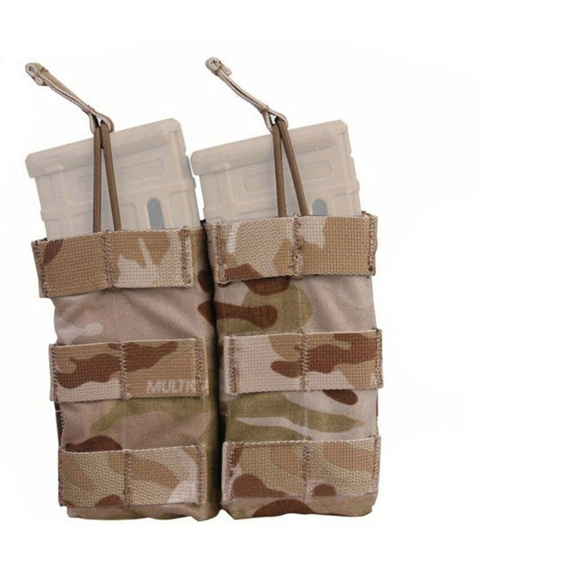 LEGEND AIRSOFT 0 Multicam desert Porte-chargeur double 5.56 Molle EmersonGear