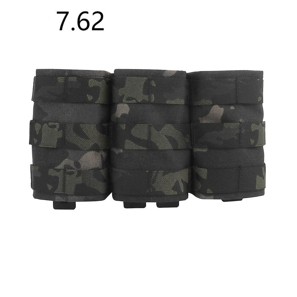 ACTION AIRSOFT 0 7.62 (Multicam noir) Porte-chargeur M4 AK47 LV119