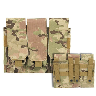 ACTION AIRSOFT 0 Multicam Porte-chargeur triple AK47 M14 Demeysis