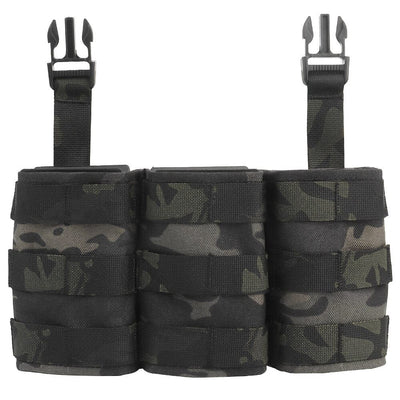 LEGEND AIRSOFT 0 Multicam noir Type2 Porte-chargeur triple M4 AK47