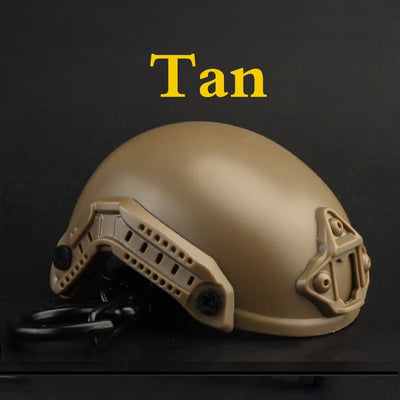 ACTION AIRSOFT 0 Tan Porte-clé casque Fast ouvre-bouteille