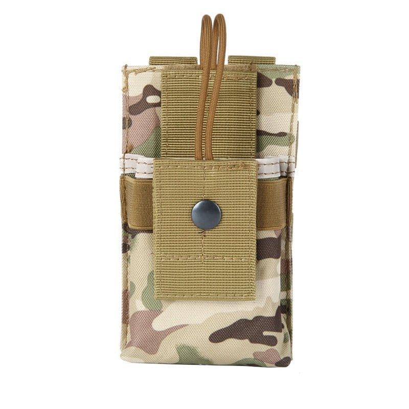 OAREA MOLLE - Bolsa táctica para airsoft 1000D para Walkie-Talkie para caza, paintball, accesorios de juego, bolsillo para interfono, soporte corto para radio OAREA MOLLE - Bolsa táctica para airsoft 1000D para Walkie-Talkie para caza, paintball, accesorios de juego, bolsillo para interfono, soporte corto para radio