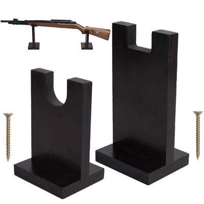 Présentoirs de pistolet en bois, support de fusil de chasse, présentoir de pistolet Long pour le stockage de fusil de chasse