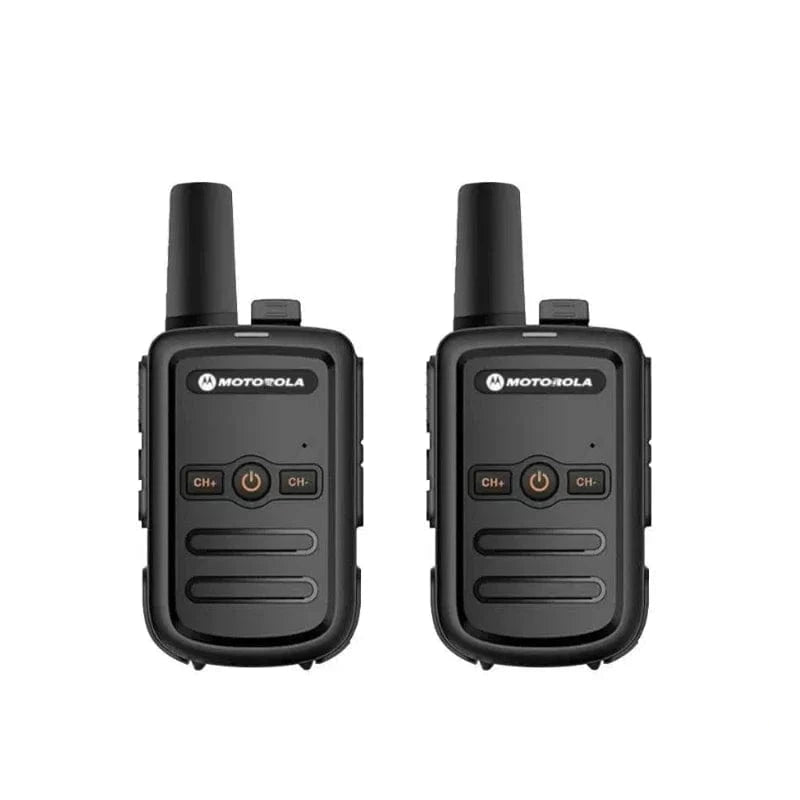PT858 Portable Two-Way Radio Walkie-talkie, Ch.16 UHF 400-470MHz Long Range for Hotel site, Outdoor Camping buy one get one free 1 / USB Plug