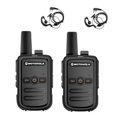 PT858 Portable Walkie Talkie Long Range 16 channels Two-Way Radio Communicator For Hiking Camping Travelling  ham radio 2PCS 1