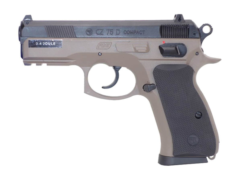 Action Airsoft Réplique ASG CZ 75D HWA SPRING DT-FDE 0.4J